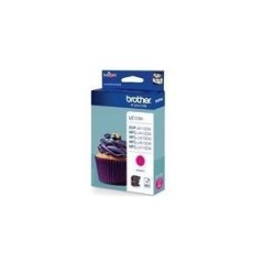 Brother LC 123M Magenta Blæk - 600 Sider - Høj Kvalitet og Skarp Farve!