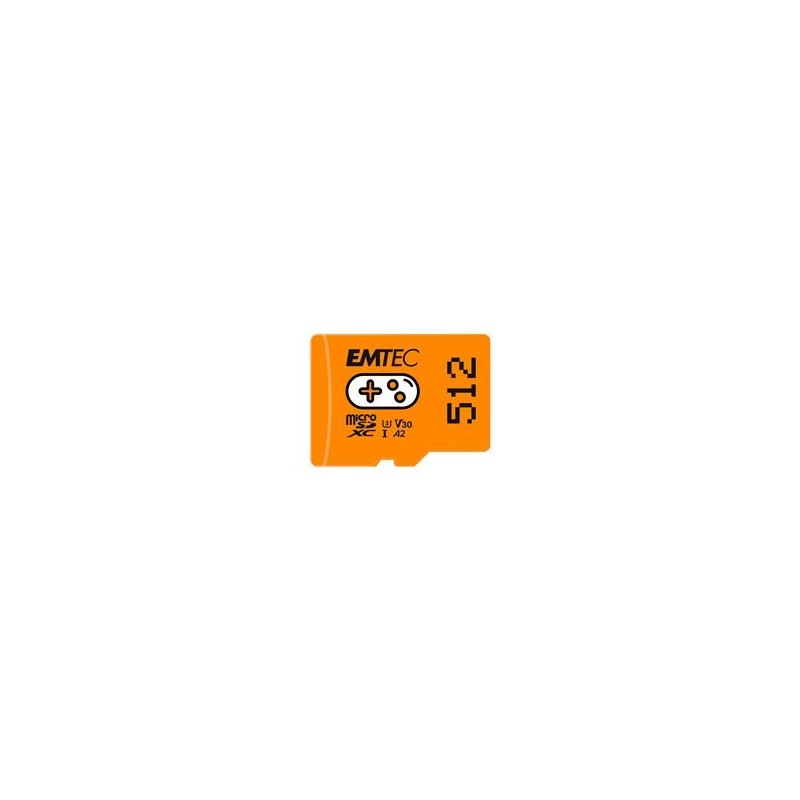Emtec Gaming 512 Gb Microsdxc Uhs-I Emtec Gaming 512 Gb Microsdxc Uhs-I