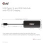 Club3D Usb Type-C 4-Port 10G Data Club3D Usb Type-C 4-Port 10G Data