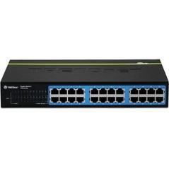 Køb TRENDnet TEG S24Dg Switch - 24-porte Gigabit for Optimal Netværksydelse!