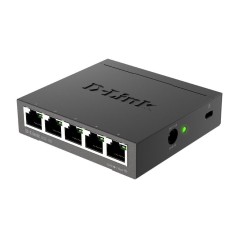 D-Link DGS-105 5-Port Gigabit Switch - Hurtig, Pålidelig & Effektiv Netværksløsning!