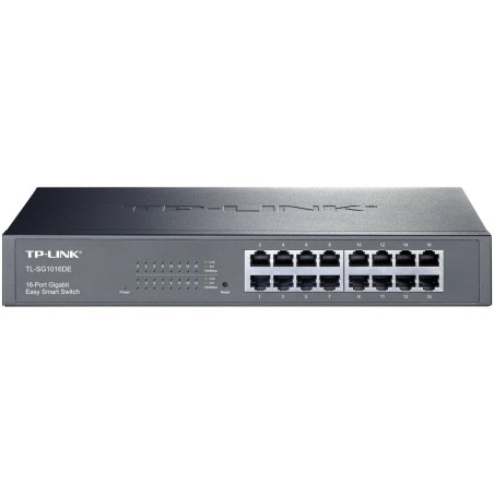 TP-Link JetStream TL-SG1016DE Switch - 16-porte Gigabit - Hurtig Dataoverførsel og Pålidelig Ydeevne