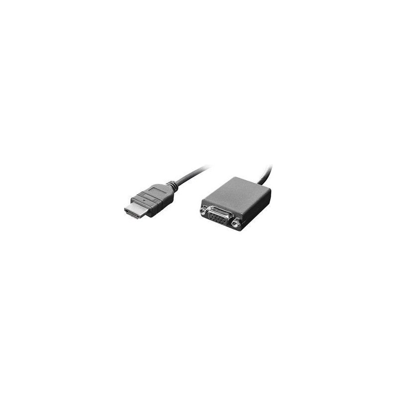 Lenovo Videoadapter 20cm Sort