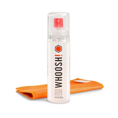 "Whoosh GO XL 100ml 600 Sprays med Klud | Effektiv Rengøring på Farten | Varenummer: 1FG100XLENFR"