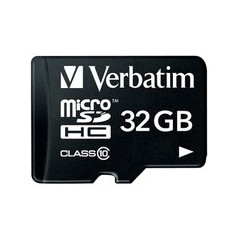 Køb Verbatim microSDHC 32GB - Hurtig, pålidelig og plads til alle dine medier!