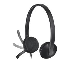 Logitech USB Headset H340 - Komfortabelt Kabling Headset med Fremragende Lydkvalitet - Varenummer: 5099206038844