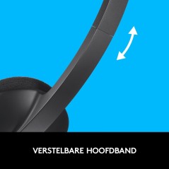 Logitech USB Headset H340 - Komfortabelt Kabling Headset med Fremragende Lydkvalitet - Varenummer: 5099206038844