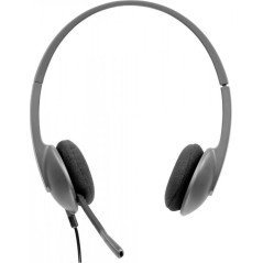 Logitech USB Headset H340 - Komfortabelt Kabling Headset med Fremragende Lydkvalitet - Varenummer: 5099206038844