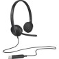 Logitech USB Headset H340 Kablet Høretelefoner Logitech USB Headset H340 Kablet Høretelefoner