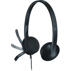 Logitech USB Headset H340 - Komfortabelt Kabling Headset med Fremragende Lydkvalitet - Varenummer: 5099206038844