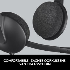 Logitech USB Headset H340 - Komfortabelt Kabling Headset med Fremragende Lydkvalitet - Varenummer: 5099206038844