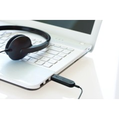 Logitech USB Headset H340 - Komfortabelt Kabling Headset med Fremragende Lydkvalitet - Varenummer: 5099206038844