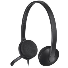 Logitech USB Headset H340 - Komfortabelt Kabling Headset med Fremragende Lydkvalitet - Varenummer: 5099206038844