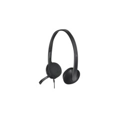 Logitech USB Headset H340 - Komfortabelt Kabling Headset med Fremragende Lydkvalitet - Varenummer: 5099206038844