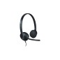 Logitech USB Headset H340 Kablet Høretelefoner Logitech USB Headset H340 Kablet Høretelefoner