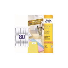Avery Self-Adhesive Label Rounded