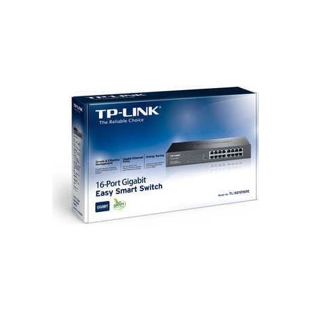 TP-Link JetStream TL-SG1024DE 24-Port Gigabit Switch - Hurtig, Pålidelig og Effektiv Netværksløsning!