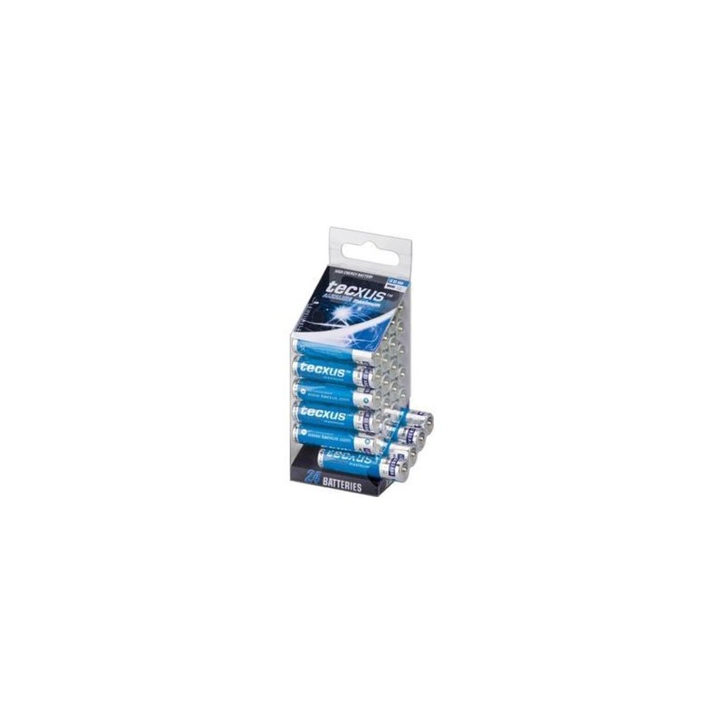 tecxus Micro AAA type Standardbatterier - 24 stk.