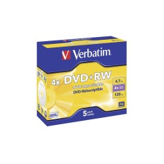 Verbatim DataLife 5x DVD+RW 4.7GB