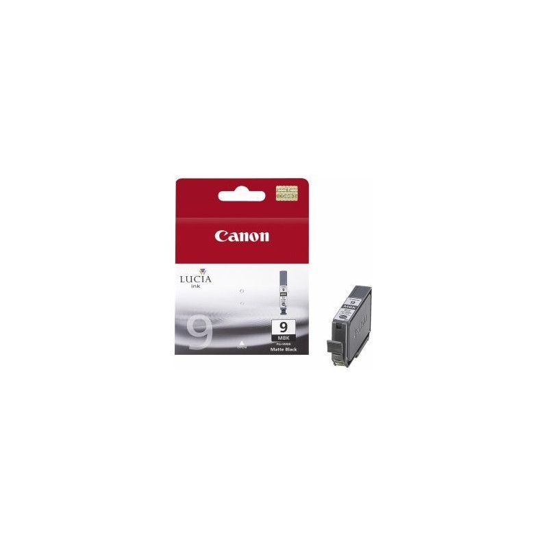 Canon PGI 9MBK Mat sort 530 sider Blækbeholder 1033B001 Canon PGI 9MBK Mat sort 530 sider Blækbeholder 1033B001
