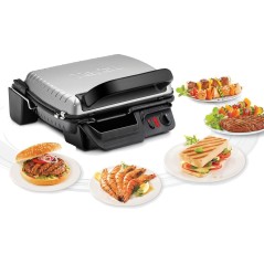 Tefal Ultra Compact Classic Grill - Sort/Titanium | Effektiv, Pladsbesparende og Stilet Grilloplevelse!