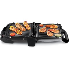 Tefal Ultra Compact Classic Grill - Sort/Titanium | Effektiv, Pladsbesparende og Stilet Grilloplevelse!