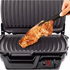 Tefal Ultra Compact Classic Grill - Sort/Titanium | Effektiv, Pladsbesparende og Stilet Grilloplevelse!