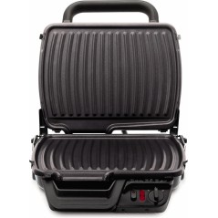 Tefal Ultra Compact Classic Grill - Sort/Titanium | Effektiv, Pladsbesparende og Stilet Grilloplevelse!