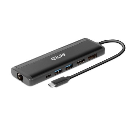 Club3D Usb Gen 1 Type-C 8-In-1 Mst