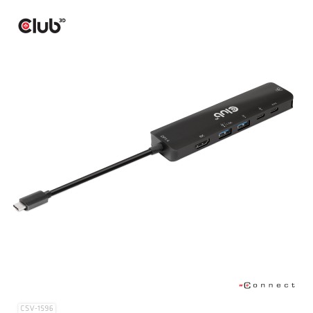 Club3D Usb Gen1 Type-C 6-In-1 Hub