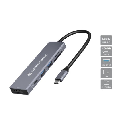 Conceptronic 6-In-1 Usb 32 Gen 1 Docking
