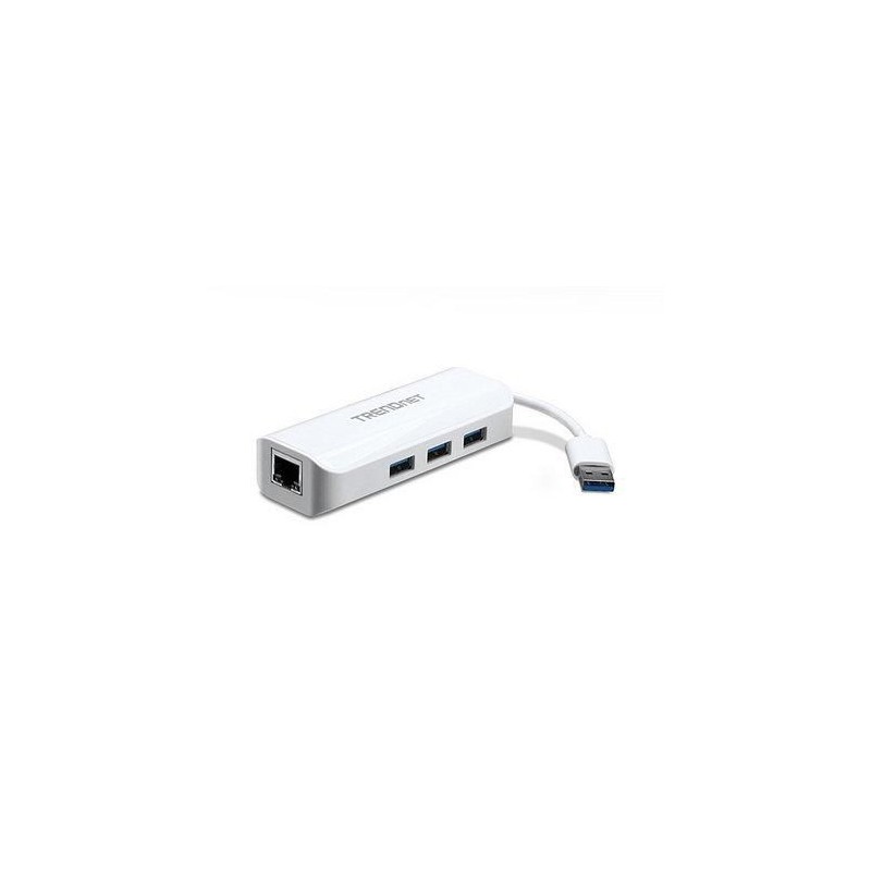 TRENDnet Netværksadapter SuperSpeed USB 3.0 2Gbps Kabling TRENDnet Netværksadapter SuperSpeed USB 3.0 2Gbps Kabling