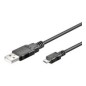 goobay USB-kabel 3m Sort