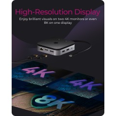 ICY BOX 7-In-1 Usb4 Dockingstation