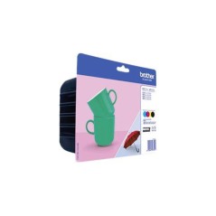 Brother LC 227XL/225XL Sort Gul Cyan Magenta 1200 sider Blæk