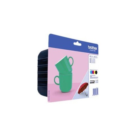 Brother LC 227XL/225XL Sort Gul Cyan Magenta 1200 sider Blæk