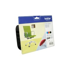 Brother LC 229XL Value-Pack - Sort, Gul, Cyan & Magenta Blæk til Lysende Udskrifter!