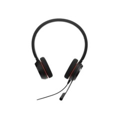 Jabra Evolve 20 MS Stereo Kabling Headset - Komfortabelt Sort Headset til Professionel Brug - Varenr. 5706991016970