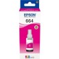 Epson T6643 Magenta Blækrefill C13T664340