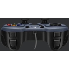 Logitech Gamepad F310 - Perfekt PC Gamepad i Sort & Blå - Optimal Spiloplevelse!