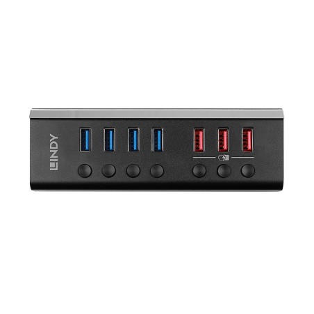 Lindy 4 Port USB 30 Hub with 3