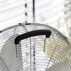 Tristar VE-5951 Kleventilator – Stilfuld Gulvventilator i Sølv til Optimal Luftcirkulation