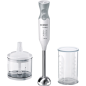 Bosch ErgoMixx MSM66120 Stavblender 600W Hvid, telegrå