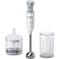 Bosch ErgoMixx MSM66120 Stavblender 600W Hvid, telegrå