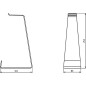 Multibrackets M Headset Holder Monteringssæt Hovedtelefoner / headsets