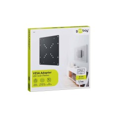 Goobay VESA Adapter 50/75/100 - 200 | Effektiv Løsning til Montering af Skærme - Varenummer 4040849632679