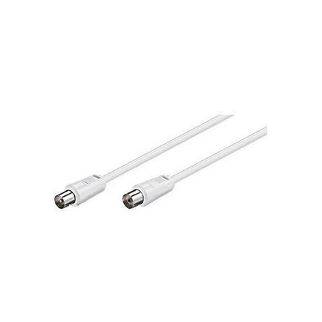 Goobay Antenne Kabel dobbeltskærmet Hvid 15m