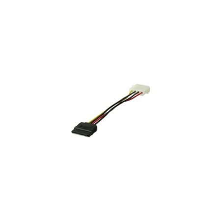 Goobay SATA Power Adapter 4Pin - 15Pin | Effektiv Strømtyv til Din Computer - Varenr. 4040849506741