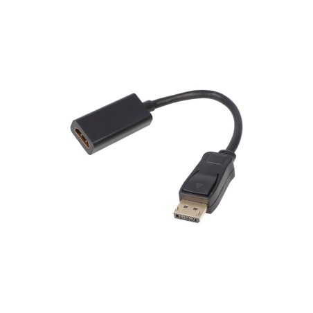 Goobay DisplayPort til HDMI Adapter med Audio - Sort - Kvalitet og Funktionalitet!