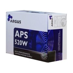 Køb Argus APS-520W Strømforsyning 520 Watt - Effektiv, Pålidelig og Energioptimeret!